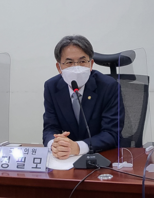 ▲ 발언하고 있는 정필모 의원. 사진=박재령 기자