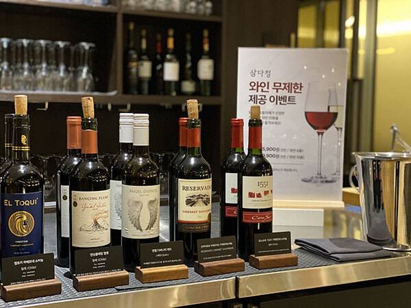 메종 글래드 제주 삼다정 와인 무제한 이벤트&nbsp;