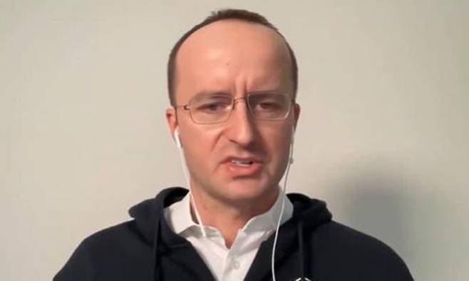 크리스 마잘렉 크립토닷컴 최고경영자(CEO). 라이브 AMA 유튜브 캡처