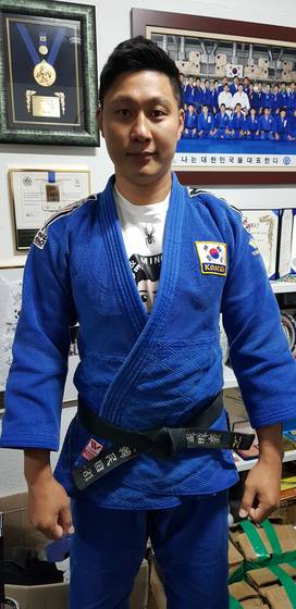 유도 국가대표에서 쿠라쉬 국가대표가 된 김민규. 이석무 기자