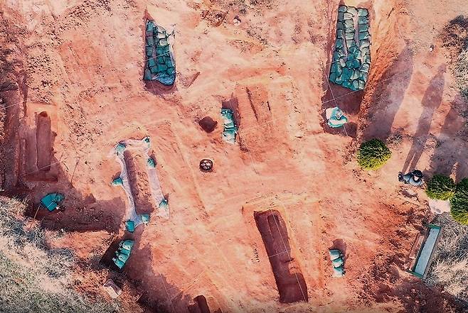 [완주=뉴시스] 강명수 기자 =전북 완주군은 이서면 남계리 유적이 전북도지정 기념물로 지정예고 됐다고 18일 밝혔다. (사진 =완주군 제공) 2022.11.18. photo@newsis.com *재판매 및 DB 금지