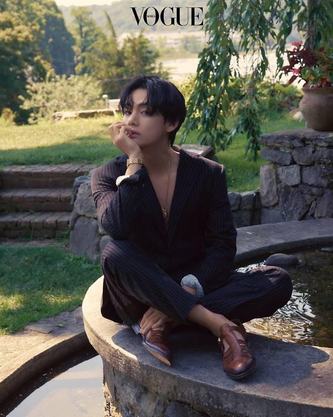 BTS 뷔. 보그 코리아 제공.