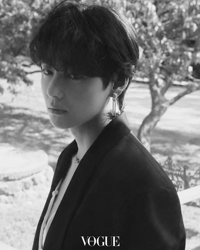 BTS 뷔. 보그 코리아 제공.