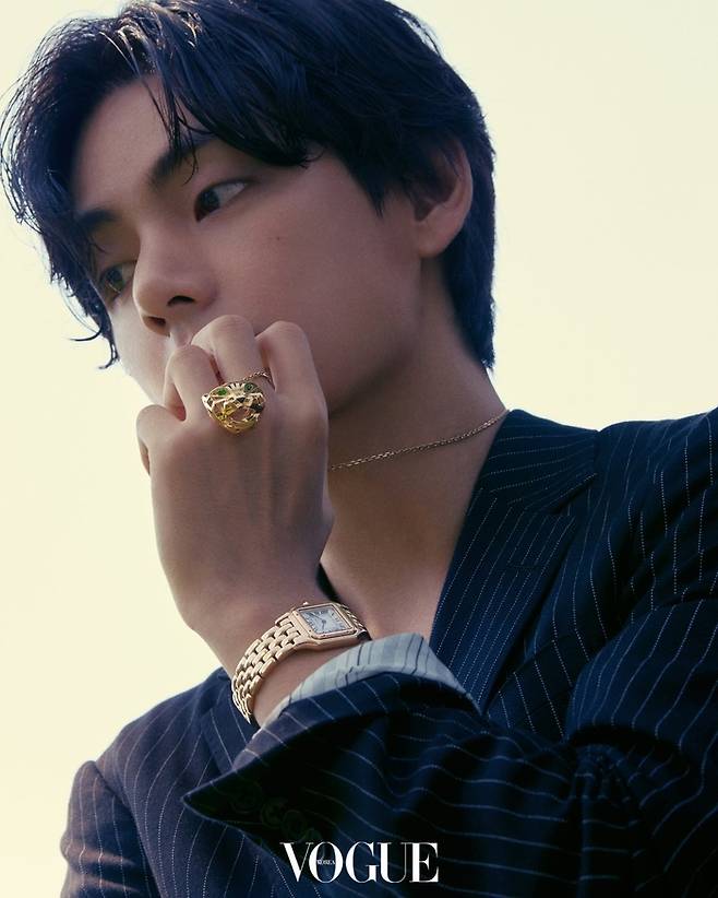 BTS 뷔. 보그 코리아 제공.
