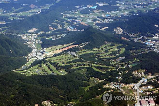 경기도 골프장 전경 [연합뉴스 자료사진]