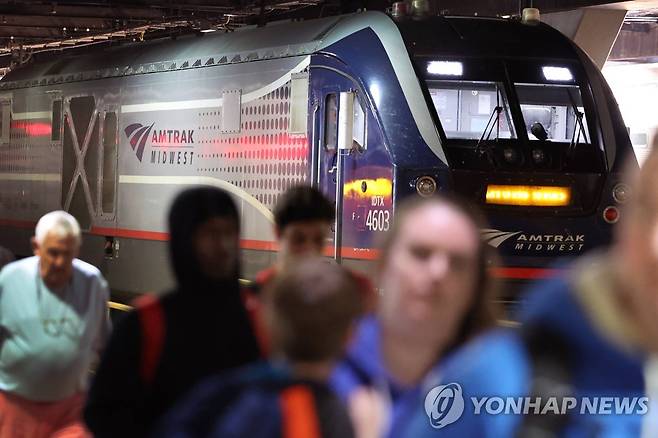 미국 철도 [AFP 연합뉴스 자료사진. 재판매 및 DB 금지]