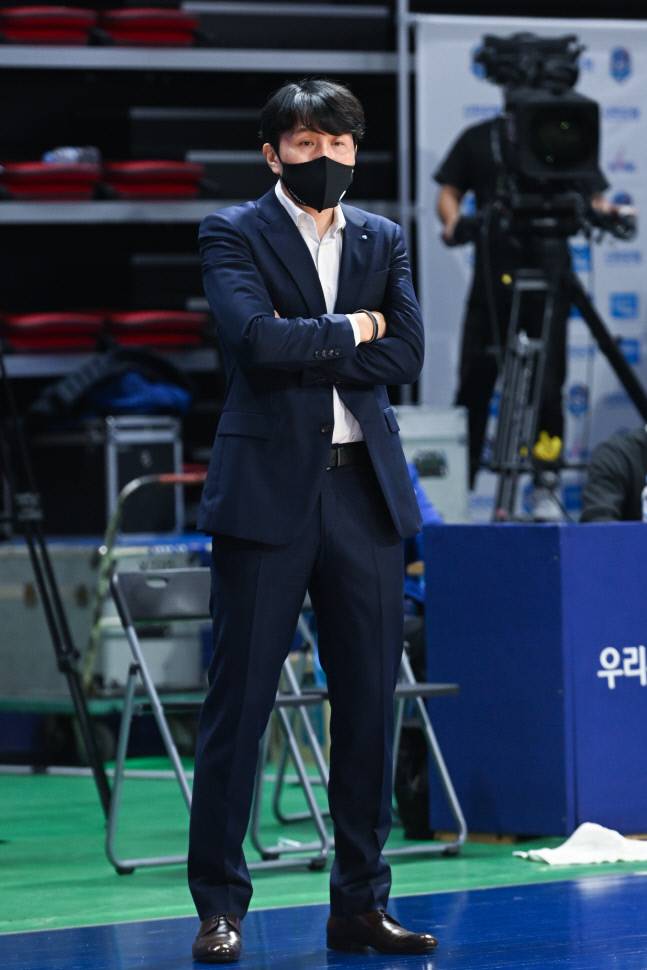 우리은행 위성우 감독. 사진제공 | WKBL