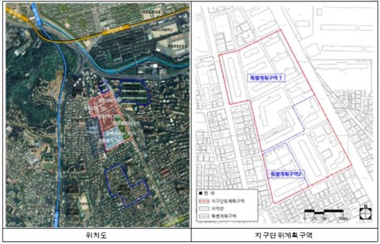 이수아파트지구 위치도. (제공=서울시)