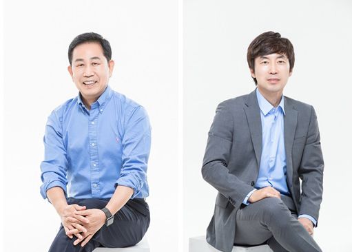 석금호(왼쪽), 윤영호 산돌 공동대표이사. /서울IR 제공.