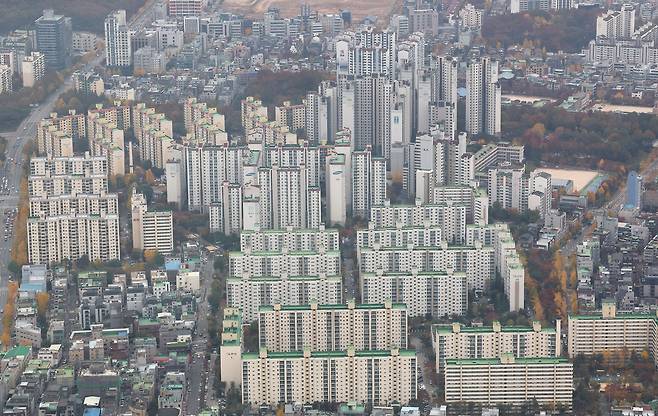서울 시내 아파트 단지의 모습. /연합뉴스
