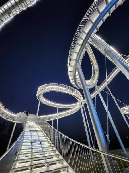 일몰 후 야경이 아름답다.