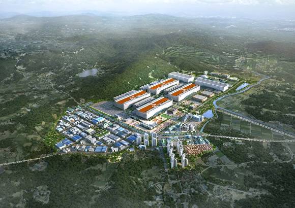 용인 반도체클러스터 조감도 [사진=용인특례시]