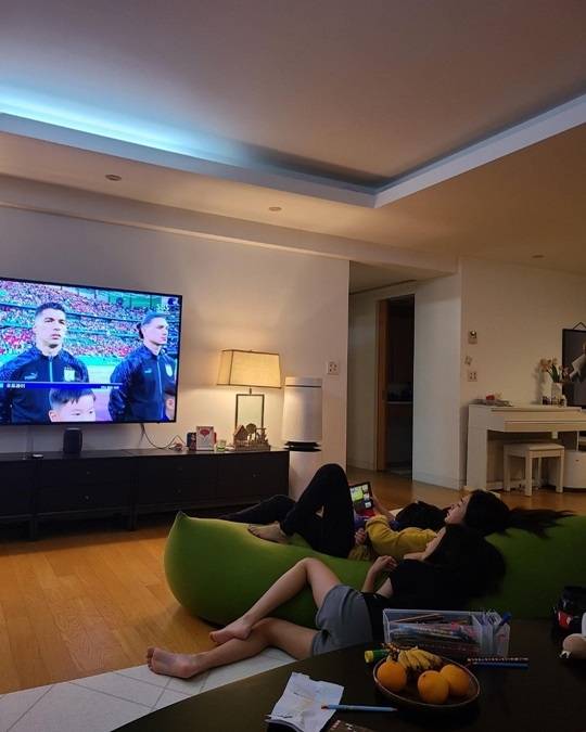 한채아와 가족들. 사진| 한채아 SNS