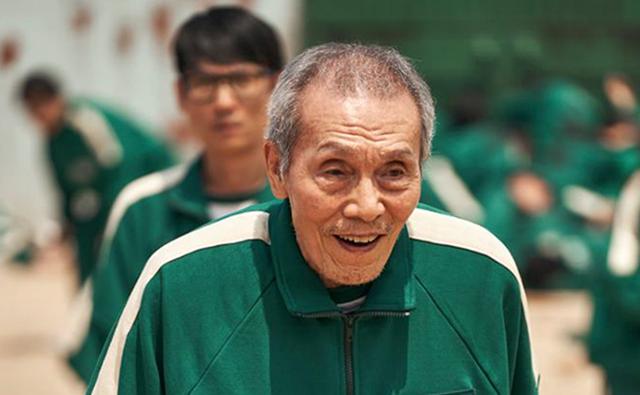 '오징어 게임'에서 깐부 할아버지를 연기한 배우 오영수. 넷플릭스 제공