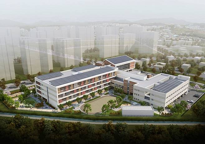 선운 특수학교인 '선예 학교' 조감도. 광주시교육청 제공