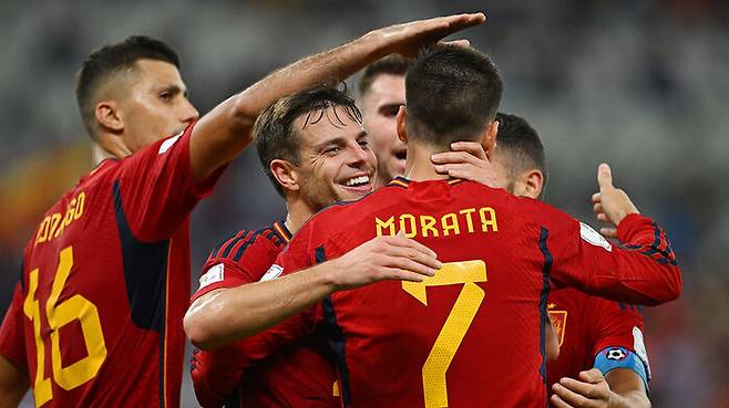 스페인, 코스타리카에 7-0 완파 (사진=게티이미지코리아)