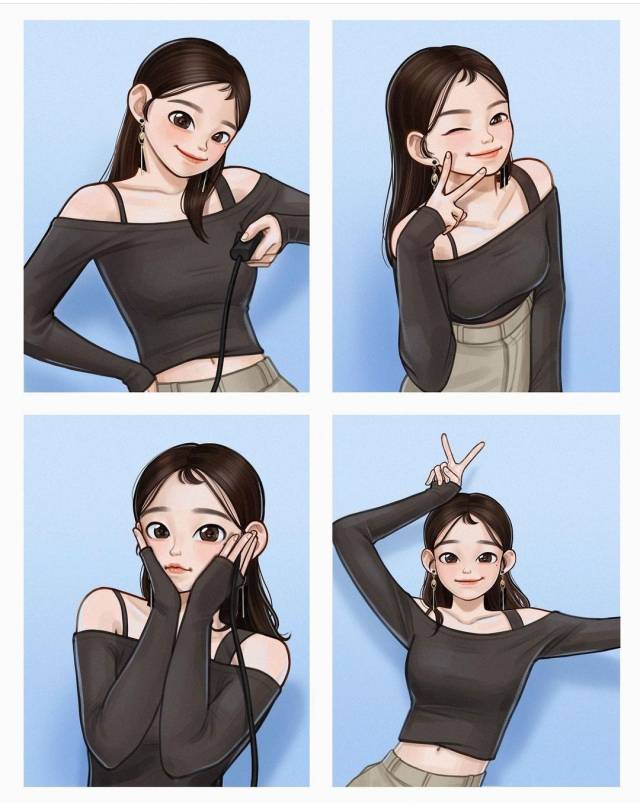 이루다 일러스트. 사진=SNS 캡처