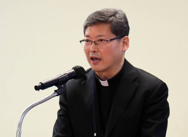 정순택 대주교 [천주교 서울대교구 제공, 재판매 및 DB 금지]