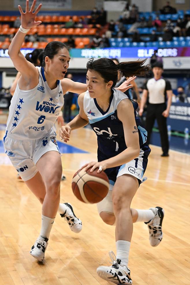 신한은행 변소정. 사진제공=WKBL