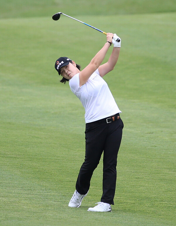 일본여자프로골프(JLPGA) 투어 2022시즌 마지막 정규 대회인 'JLPGA 투어챔피언십 리코컵'에 출전한 이민영 프로. 사진제공=KLPGA