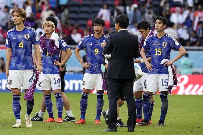 2022 카타르 월드컵 일본 대표팀 / 사진 = AP