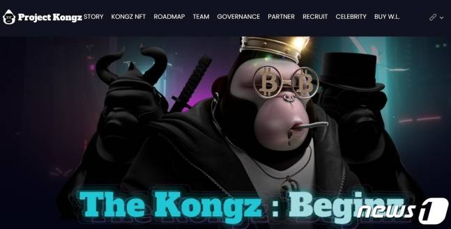 메타콩즈 NFT 프로젝트 [메타콩즈 공식 홈페이지]