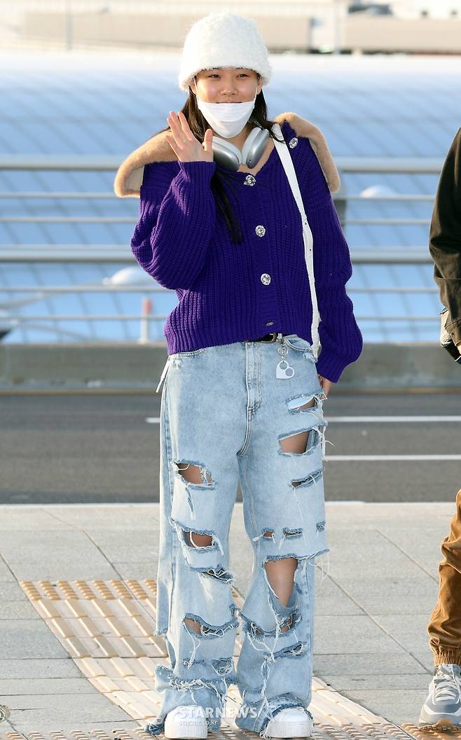 비비 '찢청이 잘어울려!'[★포토]