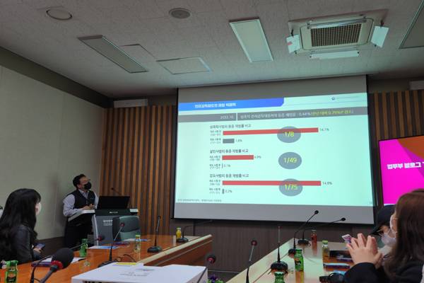 2008년 위치추적 전자감독제도가 시행된 이후 재범률이 눈에 띄게 감소한 점이 인상 깊었다.
