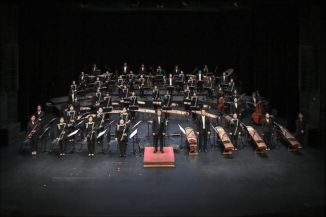 [서울=뉴시스]서울시국악관현악단. (사진=세종문화회관 서울시국악관현악단 제공) 2022.11.28. photo@newsis.com  *재판매 및 DB 금지