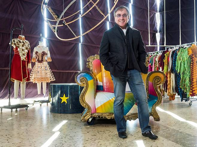 코로나 팬데믹 여파로 파산보호 신청까지 했던 태양의 서커스가 최근 부활하면서 다이엘 라마르 부회장의 창조적 리더십이 주목받고 있다. ⓒ마스트미디어 제공