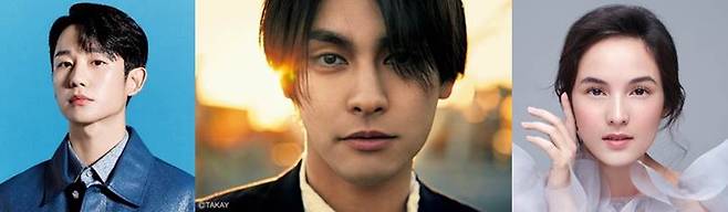 ▲ (왼쪽부터)정해인, 야기라 유야, 첼시 이슬란. 제공|디즈니