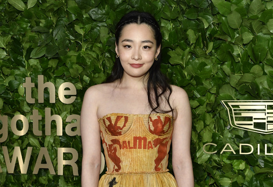 Kim Min-ha attends the Gotham Independent Film Awards at Cipriani Wall Street on Monday, Nov. 28, in New York. [EVAN AGOSTINI/INVISION/AP]