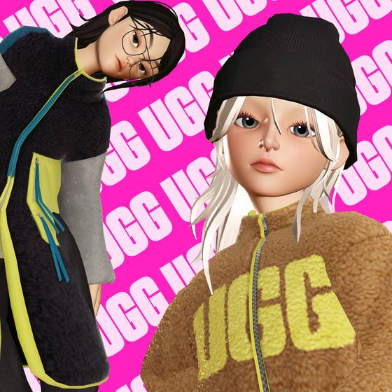 Metaverse platform Zepeto released an UGG item collection earlier this year, and is holding a virtual pop-store [ZEPETO]
