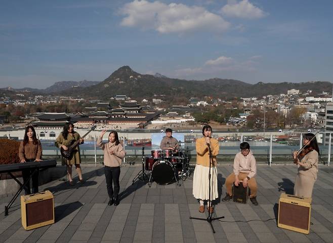 농인밴드 '농밴져스' 뮤직비디오 촬영장면/사진= 문체부