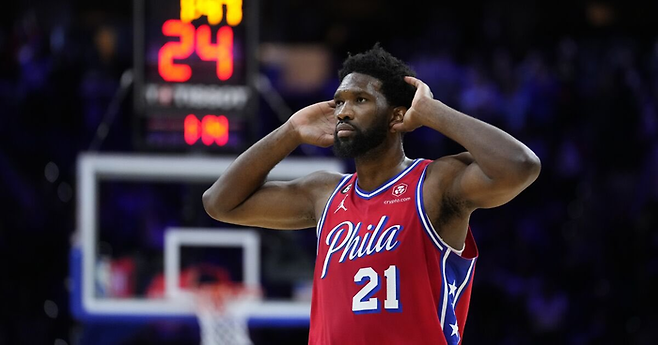 조엘 엠비드가 복귀전에서 맹활약했다. 프레즈 제공