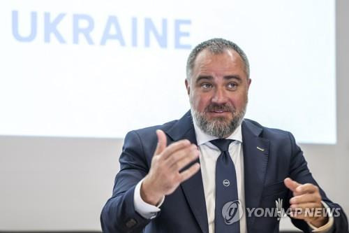 돈세탁과 사기 혐의로 체포된 안드리 파벨코 우크라이나 축구협회장. 사진=EPA·연합뉴스