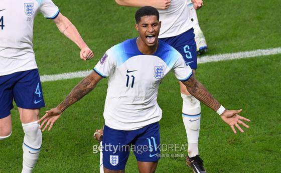 잉글랜드 축구대표팀 간판 골잡이 마커스 래쉬포드. 게티이미지