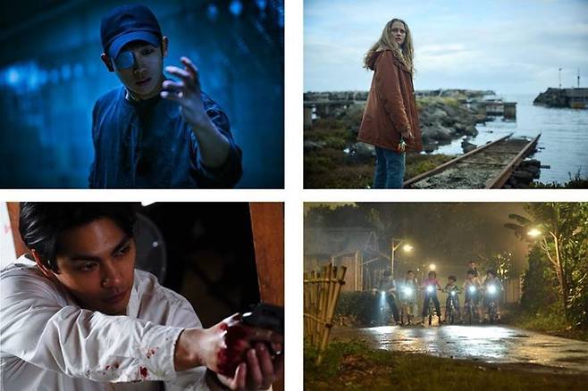 왼쪽 상단부터 시계 방향으로 〈커넥트〉, 〈The Clearing〉, 〈리사의 일기(Jurnal Risa)〉, 〈간니발(Gannibal)〉