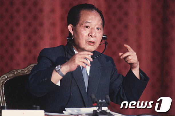 1981년부터 1987년 1월까지 중국 공산당 중앙위원회 총서기를 지낸 후야오방. 게티이미지.