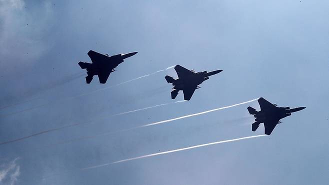 공군 F-15K 전투기. /뉴스1