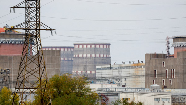 우크라이나 자포리자 원자력발전소 [사진 제공: 연합뉴스]