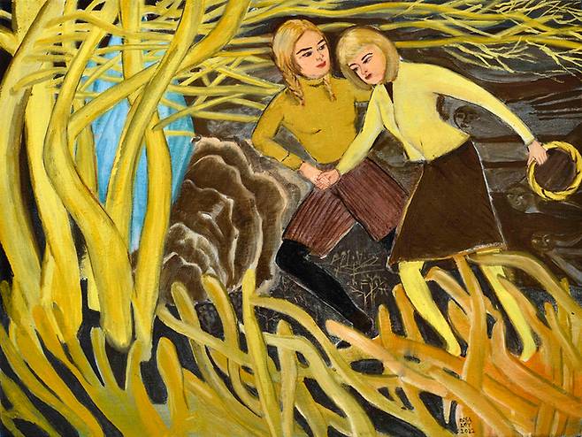 로사 로이 ‘용기를 가져(Nur Mut)’. 갤러리바톤 제공