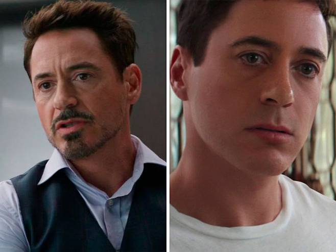 캡틴아메리카 시빌 워에 젊은 모습으로 등장한 로버트 다우니 주니어 [마블]