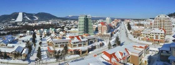 북한 양강도 삼지연시. 평양 노동신문=뉴스1