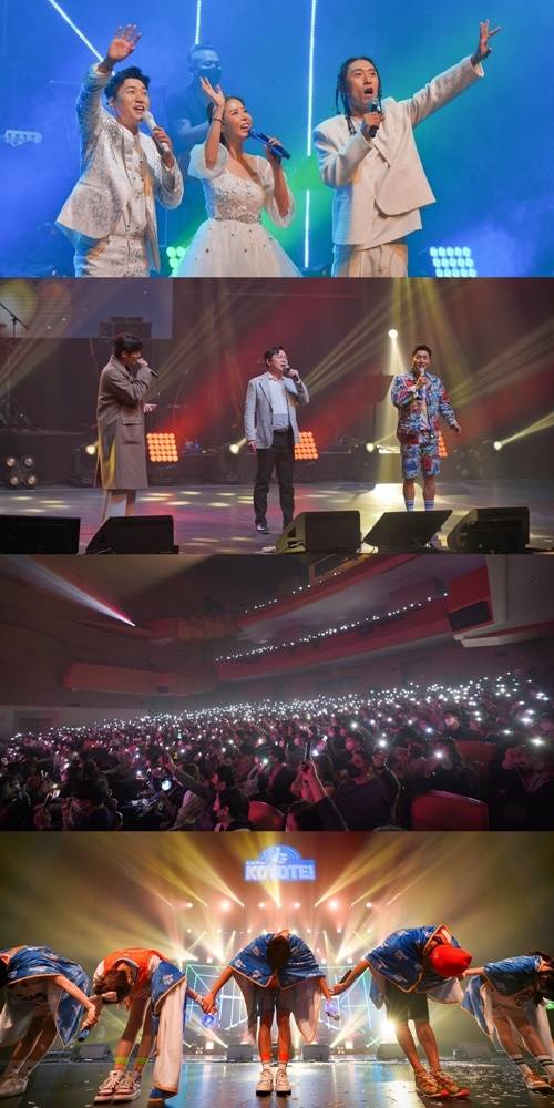 코요태가 콘서트 투어의 시작을 알리는 성남 공연을 성공적으로 끝냈다. 사진=제이지스타