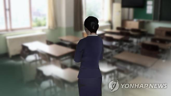 성희롱·폭력 시달리는 교사…"교권보장책 마련해야"(CG) [연합뉴스TV 제공]