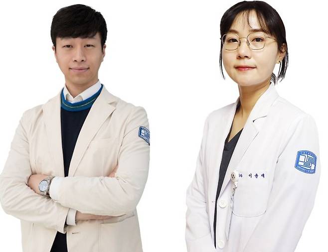 여의도성모병원 성형외과 김준혁(왼쪽), 이윤재 교수.