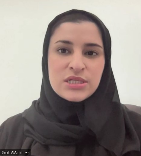 사라 빈트 유수프 알 아미리 아랍에미리트(UAE) 첨단과학기술장관. UAE 제공