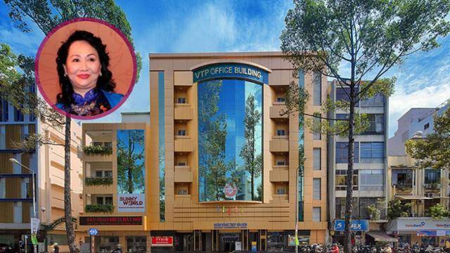 베트남 남부 호찌민에 위치한 반띤팟(VTP) 그룹 본사와 VTP 오너 쫑미란(왼쪽 상단) 회장의 모습. VTP 오너는 SCB와의 불법대출 사건으로 구속됐으며, 이 사건을 기점으로 베트남 중앙정부는 대대적인 건설부동산기업 비리 조사에 나섰다. VN익스프레스 캡처