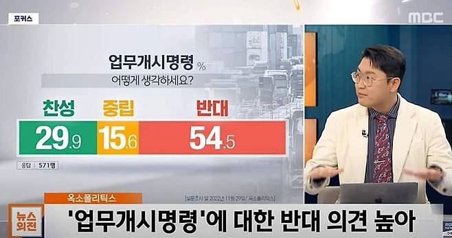 MBC 보도 화면. /권성동 의원 페이스북